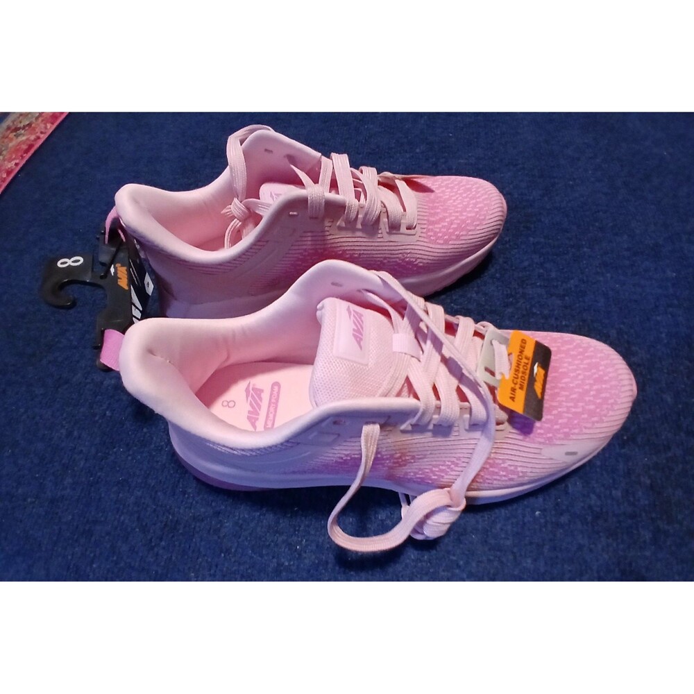 Avia Pretty in Pink Tennis Shoes Memory Foam  NWT Size 8 - Picture 4 of 7